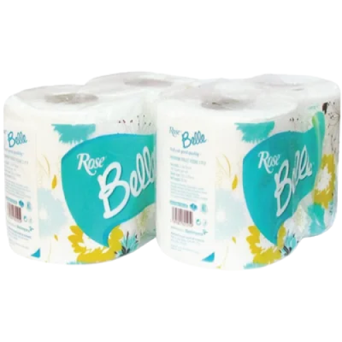 Belle Rose Tissue Paper Roll X 4 Pieces