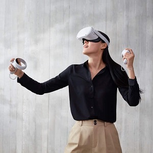 Oculus Quest 2 - Advanced All-In-One Virtual Reality Gaming System Headset - 256GB - Image 4