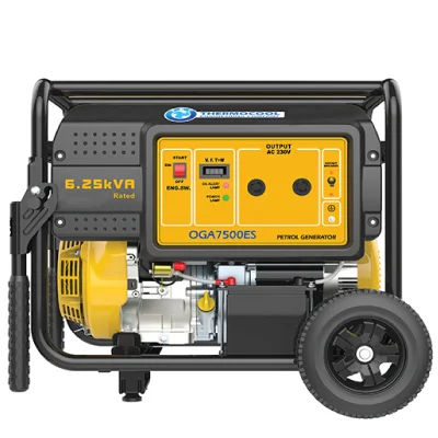 Haier Thermocool Oga 7500ES. 6.25kVA/5.0kW. 4 stroke, OHV, forced air cooled, electric start 357cc single cylinder engine. Suitable for heavy loads - Image 2