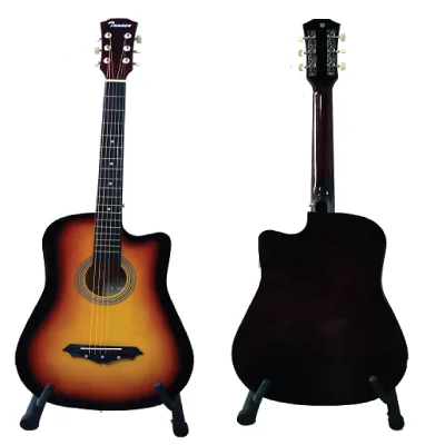 Tansen Guitar-38C Box Guitar With Bag + Picks + Guitar belt - Image 3