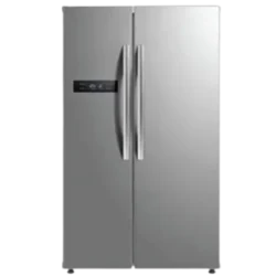 Midea Side by Side Refrigerator (510Ltrs) | HC 689WEN-SILVER WITH HANDLE - Image 3