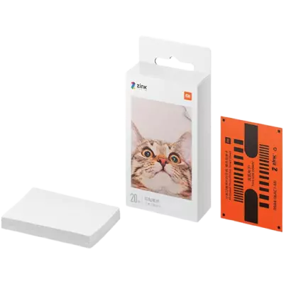 Mi Portable Photo Printer Paper ( 2x3-inch,20-sheets)