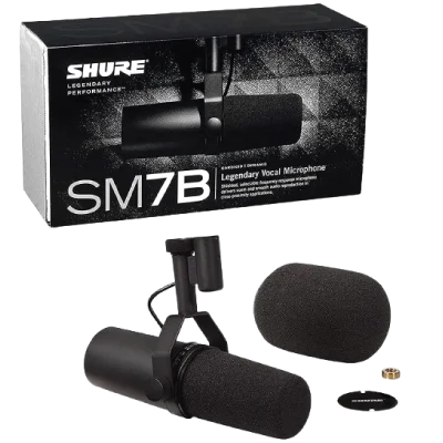Shure SM7B Vocal Dynamic Microphone - Image 4