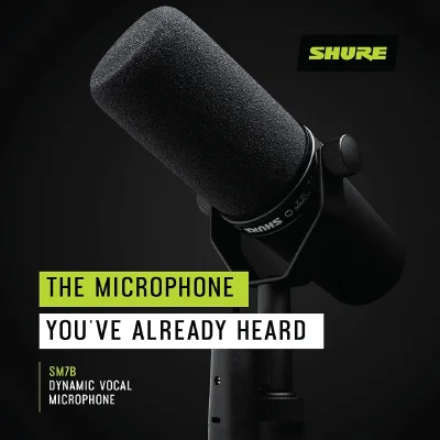 Shure SM7B Vocal Dynamic Microphone - Image 7