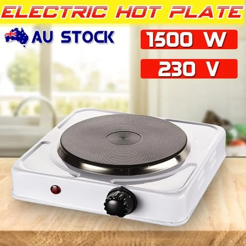 Single Portable 1500W Electric Hot Plate Stove Cooker - Image 2