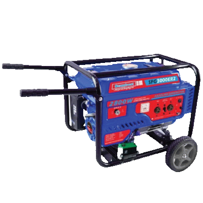 Scanfrost SFG3100 Eco - 3.1KVA/2.5KW, 100% Copper Coil, Recoil Start