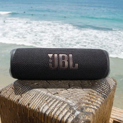 JBL Flip 6 - Portable Bluetooth Speaker, powerful sound and deep bass, IPX7 waterproof, 12 hours of playtime, Black - Image 3