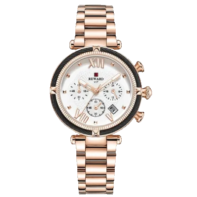 REWARD Luxury Quartz Sport Watch Luminous Ladies Wrist Watch