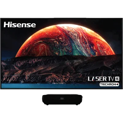 Hisense 120'' L9G-CINE120A 4K UHD Laser TV, Triple-Laser UST Ultra Short Throw Projector with 120" ALR Screen | 120LASER - Image 4