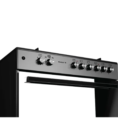 Maxi 60*90 (4+2) Burner Gas Cooker | Black Gray - Image 4