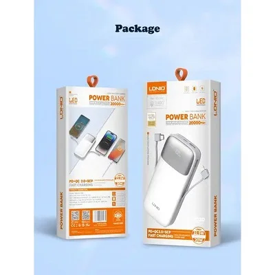 Ldnio PQ20 20000mah PD 20W Power Bank With Dual LED Light - Image 5