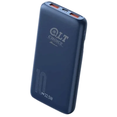 Qlt Choice 10000mAh POWER BANK Super Slim Fast Charging TYPE C INPUT