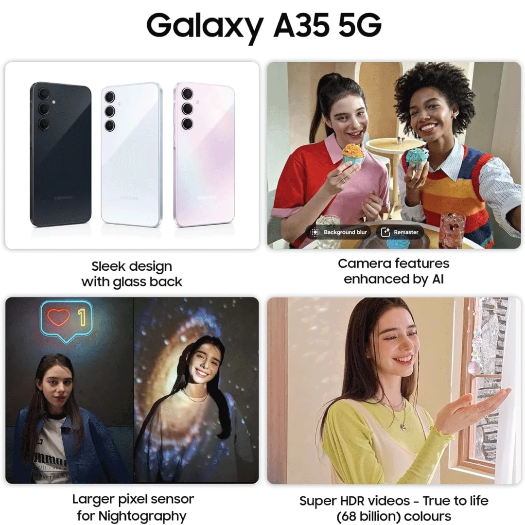 Samsung Galaxy A35 5G 6gb RAM +128gb ROM - Image 2