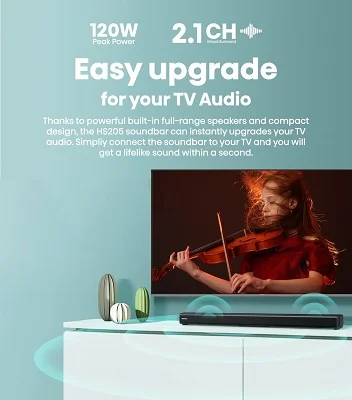 Hisense HS205 2.0ch 60W Soundbar - Image 4