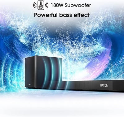 Hisense U3120G 3.1.2ch 420W Soundbar with Wireless Subwoofer - Image 5