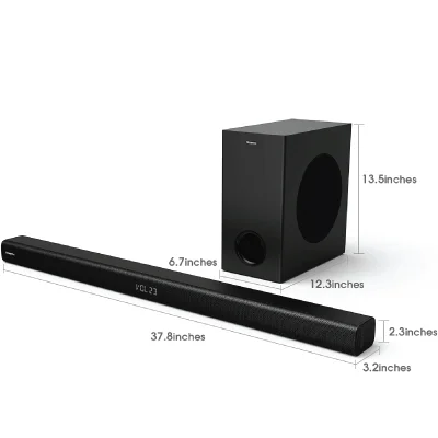 Hisense 2.1CH DOLBY ATMOS Soundbar With Wireless Subwoofer | AX2107G - Image 3
