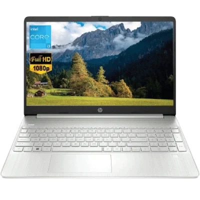 HP 15-DY5033 12th Gen Intel®️ Core™️ i3-1215U 1.2GHz up to 4.4GHz 256GB SSD | 8GB DDR4 RAM | 15.6" diagonal FHD, Intel UHD Graphics  TOUCHSCREEN Display, Windows 11, NATURAL SILVER, 1 Year Warranty