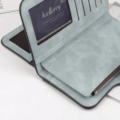 Baellery Women's Suede Leather Fashion Wallet for Women - Image 2