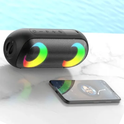 Havit SK875BT, RGB Portable Wireless Strong Bass, Waterproof Bluetooth Speaker - Image 6