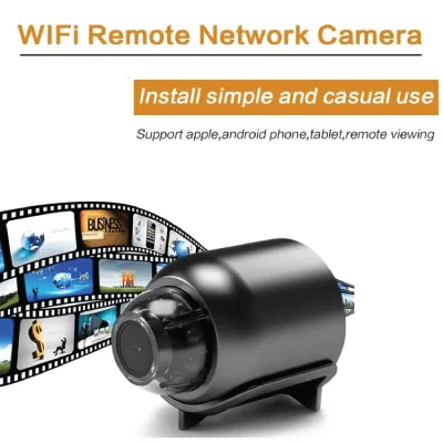 Wide Angle HD Portable Indoor Wifi Cctv Smart Home Security Mini Camera - Image 3