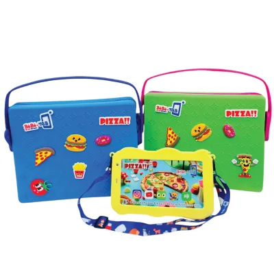 Bebe Tab Pizza 7inches, 256GB RAM, 6GB ROM, 5G SIM Kids Learning Tablet