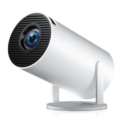 HY300 Smart Mini Projector WiFi BT Android 11.0 Support 1080P 4K Support HD 270° Adjustable Auto Keystone Correction Projector