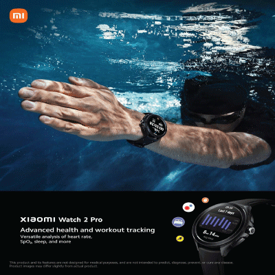 Xiaomi Watch 2 Pro, AMOLED Display, Snapdragon® W5+ Gen 1 Platform, Advanced Health and Workout Tracking, 5-System Dual-Band - Image 3