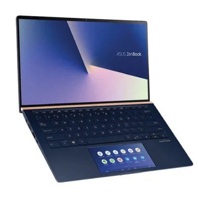 Asus Zenbook 14 UX434F, 14 inches, Core i7, 10th Gen, 16Gb RAM, 512Gb SSD, touchscreen, Keyboard Backlit, GeoForce MX250 dedicated graphics Card, windows 11