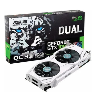 Asus GeForce GTX 1060 Dual Fan 3GB GDDR5 Graphics Card DUAL-GTX1060-O3G