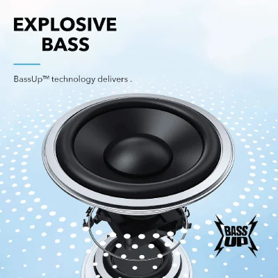 Soundcore Anker Mini 3 Bluetooth Speaker, BassUp and PartyCast Technology, USB-C, Waterproof IPX7, Black - Image 6