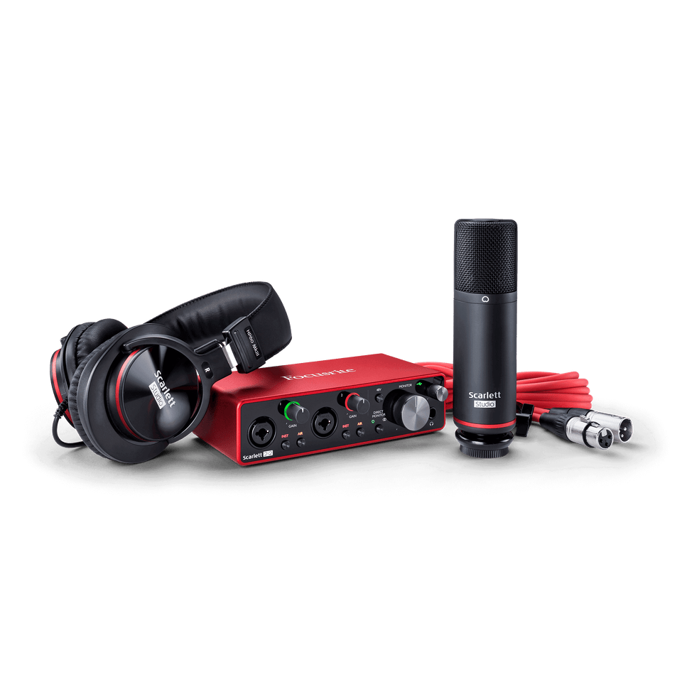 Scarlet 2i2 Studio - 3rd Generation Scarlett USB Audio Interface for Recording, Songwriting, Streaming and Podcasting - Image 2