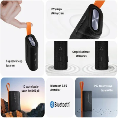 Xiaomi Sound Pocket; Portable 5W True Wireless Stereo Sound Bluetooth 5.4 IP67 Dust and Water Resistance up to 10 Hours Battery - Image 2