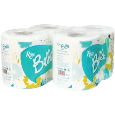 Belle Rose Tissue Paper Roll X 4 Pieces