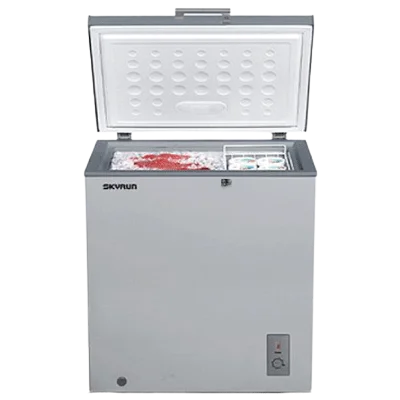 Skyrun 145 Litres, Chest Freezer, (BD-145A), Grey