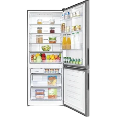 Hisense Bottom Freezer Refrigerator, 225L, No Frost, Low Noise, Silver | REF 29DCA