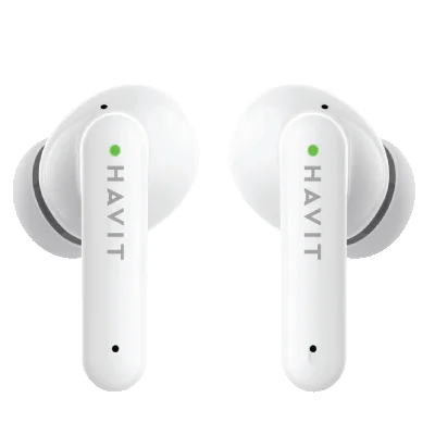 Havit True Wireless Stereo Earbuds | TW967-Powerful bass performance, Master-Slave Switch, 10mm Dynamic Speaker, Pocket-designed charging case.