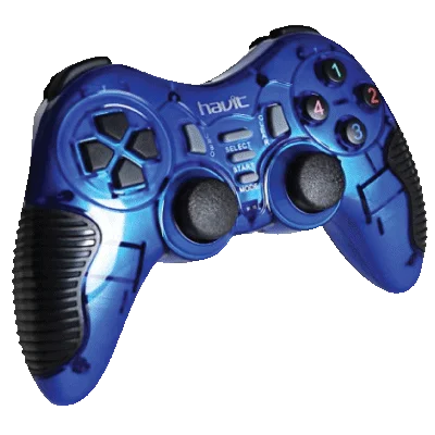 Havit 2.4GHz Gamepad | G89W-Supported: PC, PS2, PS3, 2 analog sticks, Wireless Vibration