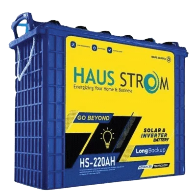 Haus Strom 12v 220AH Tall Tubular Battery