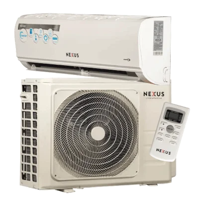 Nexus 1.5HP SPLIT AIR CONDITIONER ( (R410 Gas) WITH KIT | NX-MSSH12000SC, Auto Restart Low Noise Anti-Fungus Functions