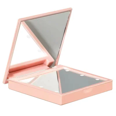 Lighted Portable Makeup Mirror