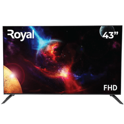 ROYAL 43 Inches Smart TV  + 2 Years Warranty | RTV43E5N