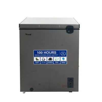 Royal 105-Litre Chest Freezer | RCF-HD105, Manual Defrost, LED Lighting, Fast Freezing