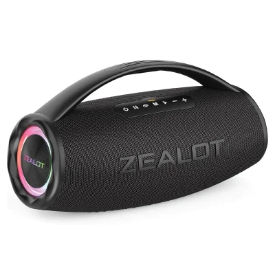 Zealot S97 80watts High Power Bluetooth Speaker, DSP, IP67 Waterproof , Outdoor