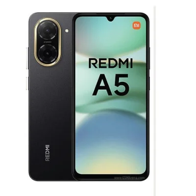 XIAOMI REDMI A5, 6.88 inches, 4GB RAM/128GB storage, 120Hz Refresh rate, octa-core CPU, Side fingerprint sensor, AI face unlock 5200mAh battery
