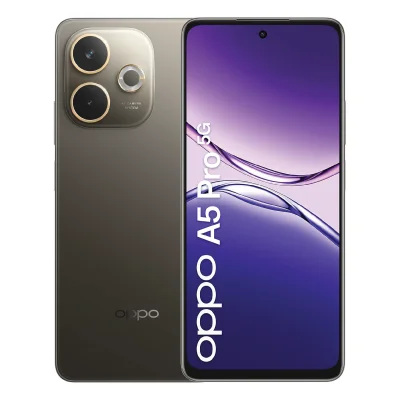 Oppo A5 Pro, 5G 6.67-inches, 8GB RAM +256gb inbuilt, Android 15, 5800mAh  battery with 45W Charging