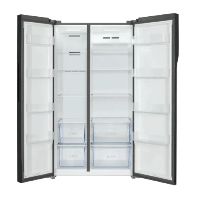 TCL 650L Side By Side Refrigerator | P650SBS, LED light, Twin Eco Inverter, Electronic control, AAT(Patent) optional